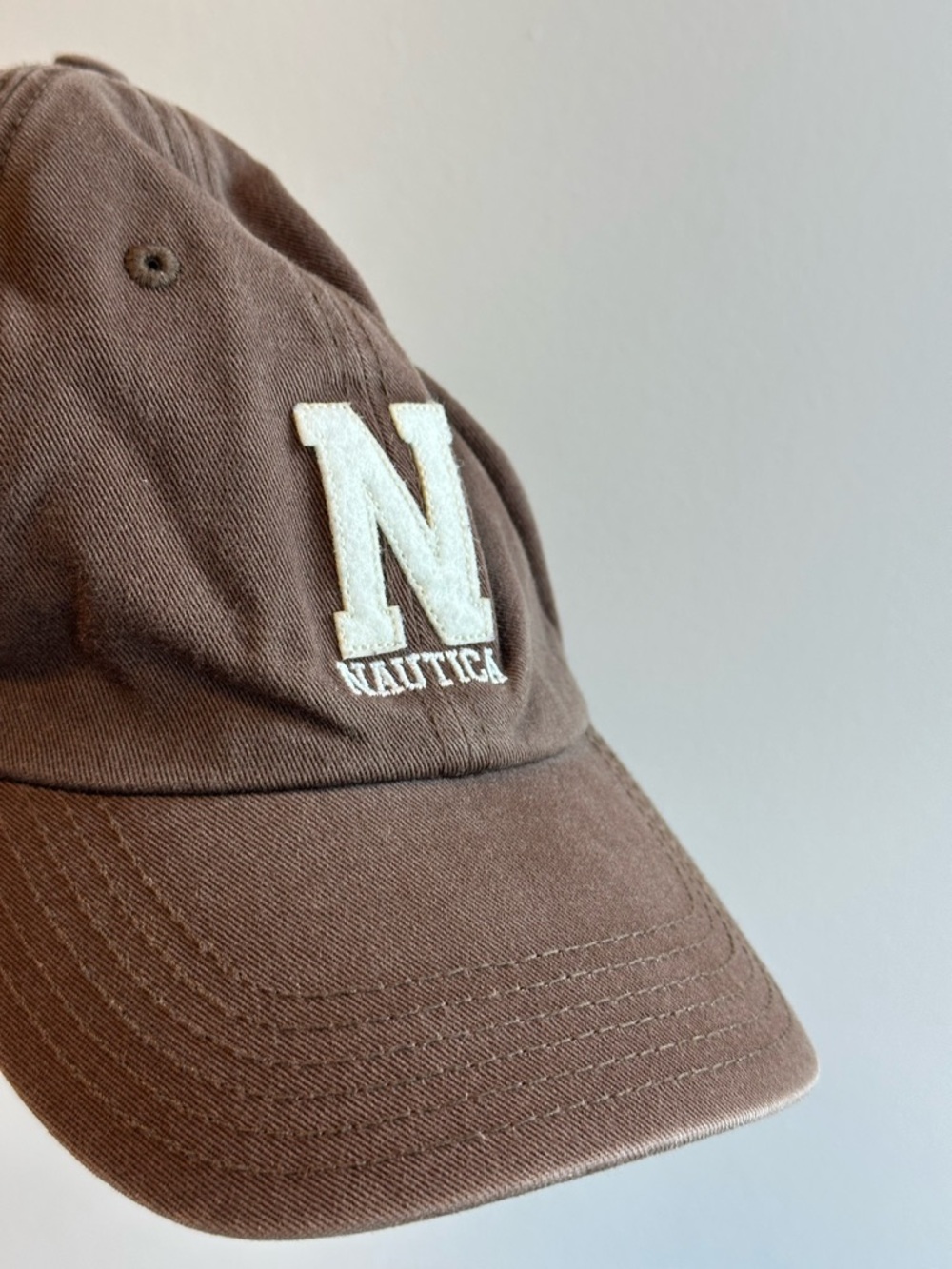 Nautica Brown Baseball Cap